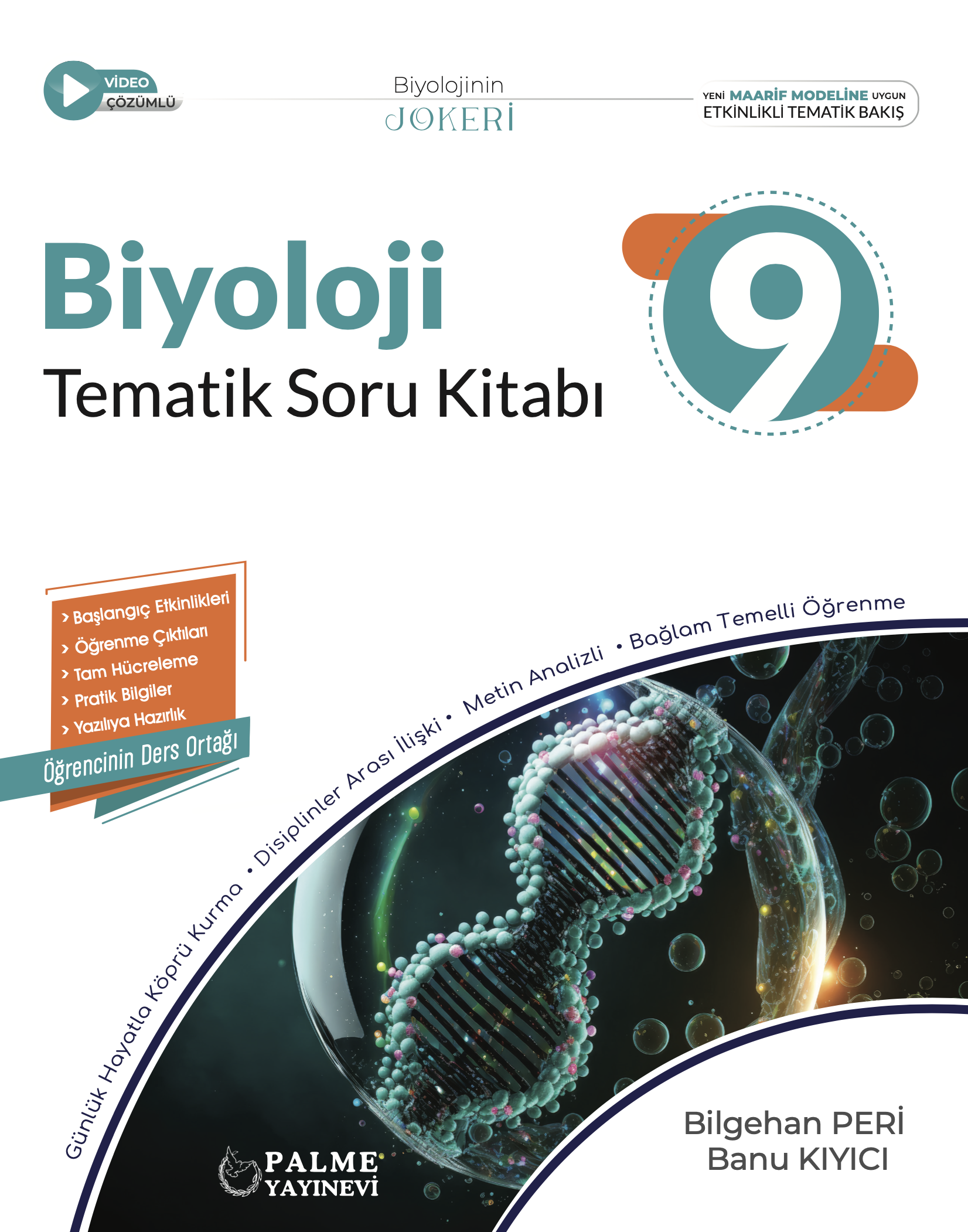 9. SINIF JOKER BİYOLOJİ TEMATİK SORU KİTABI